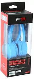 Навушники OMEGA Freestyle FH-3920 Blue - мініатюра 5
