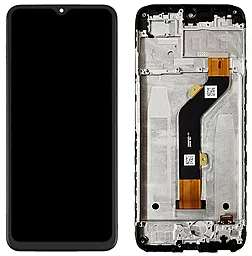 Дисплей Tecno Pop 6 Pro (BE8) с тачскрином и рамкой, оригинал, Black - фото Дисплей Tecno Pop 6 Pro (BE8) с тачскрином и рамкой, оригинал, Black