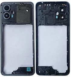 Рамка корпуса Motorola Moto G13 XT2331 / Moto G23 XT2333 со стеклом камеры Steel Blue