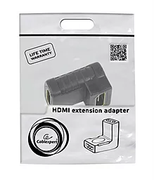 Видео переходник (адаптер) Cablexpert A-HDMI-FFL, HDMI F19 - HDMI F19, угол 90 градусов (19+19 пин) - миниатюра 2