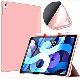 Чохол для планшету BeCover Tri Fold Soft TPU Siliconee для Apple iPad Air 11" M4 2026 Pink (715240) - фото Чохол для планшету BeCover Tri Fold Soft TPU Siliconee для Apple iPad Air 11" M4 2026 Pink (715240)