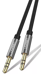 Аудіо кабель Ugreen AV119 AUX mini Jack 3.5mm M/M Cable 0.5 м black (10732) - мініатюра 4
