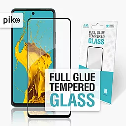 Защитное стекло Piko Full Glue для Tecno Camon 17P Черное (1283126515835)