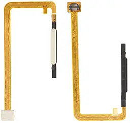 Шлейф Samsung Galaxy A06 A065 со сканером отпечатка пальца, Original Gold