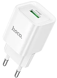 Сетевое зарядное устройство Hoco C145A 18w QC home charger white - фото Сетевое зарядное устройство Hoco C145A 18w QC home charger white