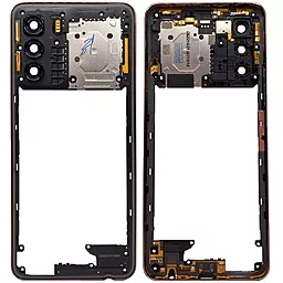 Рамка корпусу Infinix Zero 5G 2023 зі склом камери Coral Orange - фото Рамка корпусу Infinix Zero 5G 2023 зі склом камери Coral Orange