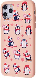 Чохол Wave Fancy Penguins Apple iPhone 11 Pro Pink Sand