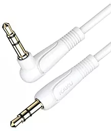 Аудио кабель iKaku KSC-522 PUSHEN AUX mini Jack 3.5 мм М/М Cable 2 м white (YT-AUXGJ-KSC-522-W) - фото Аудио кабель iKaku KSC-522 PUSHEN AUX mini Jack 3.5 мм М/М Cable 2 м white (YT-AUXGJ-KSC-522-W)