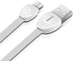 Кабель USB Remax Shell micro USB Cable White (RC-040m)