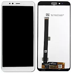 Дисплей Lenovo S5 K520 2018 с тачскрином, оригинал, White - фото Дисплей Lenovo S5 K520 2018 с тачскрином, оригинал, White