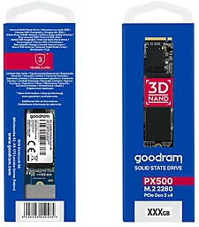 SSD Накопитель GooDRam PX500 256 GB M.2 2280 (SSDPR-PX500-256-80) - миниатюра 3