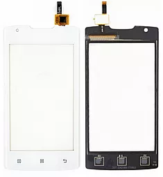 Сенсор (тачскрін) Lenovo IdeaPhone A1000m White