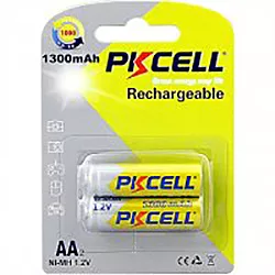 Акумулятор PKCELL AA / R6 1300mAh (PC/AA1300-2BR) 2шт 1.2 V - мініатюра 2