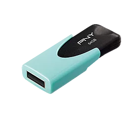 Флешка PNY 64 GB Attache 4 USB 2.0 (FD64GATT4PAS1KA-EFFD64GAT) - фото Флешка PNY 64 GB Attache 4 USB 2.0 (FD64GATT4PAS1KA-EFFD64GAT)
