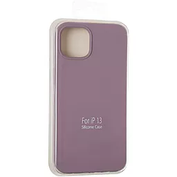 Чехол 1TOUCH Original Full Soft Case for iPhone 13  Purple (Without logo) - миниатюра 4