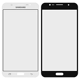 Корпусне скло дисплея Samsung Galaxy J7 J710F, J710FN, J710H, J710M 2016 White