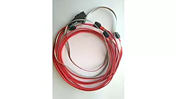 Шлейф (Кабель)  SFF-8087 miniSAS to 4x SATA cable 50 см.
