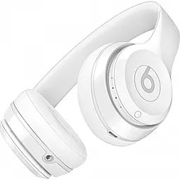 Навушники Beats by Dr. Dre Solo 3 Wireless Gloss White (MNEP2) - мініатюра 8