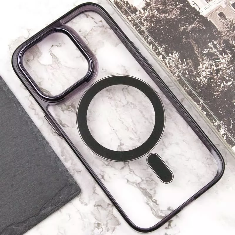 Чехол Epik Iris with MagSafe для Apple iPhone 14 Pro Black - фото 5