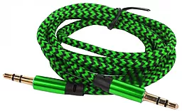 Аудио кабель Ultra AUX mini Jack 3.5mm M/M Cable 1 м зелёный (UC74-0100)