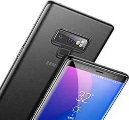Чохол Baseus Wing Case Samsung N960 Galaxy Note 9 Gray Transparent (WISANOTE9-E01) - мініатюра 2