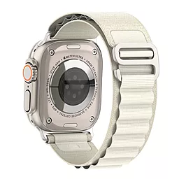 Змінний ремінець для розумного годинника ArmorStandart Alpina Band для Apple Watch Ultra 49mm Starlight (ARM65022) - мініатюра 3