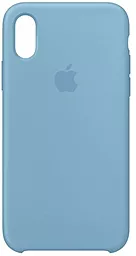 Чехол Apple Silicone Case PB для Apple iPhone XR Cornflower