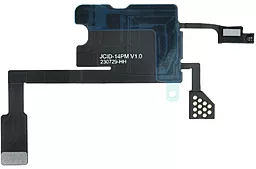 Шлейф Apple iPhone 14 Pro Max с датчиком приближения, с датчиком освещенности, с микрофоном, без динамика JCID - фото Шлейф Apple iPhone 14 Pro Max с датчиком приближения, с датчиком освещенности, с микрофоном, без динамика JCID