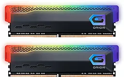 Оперативна пам'ять Geil 32 GB (2x16GB) DDR4 3600 MHz Orion RGB Titanium Grey (GOSG432GB3600C18BDC)
