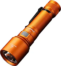 Фонарик аккумуляторный Fenix C7 (1x21700) Orange - фото Фонарик аккумуляторный Fenix C7 (1x21700) Orange