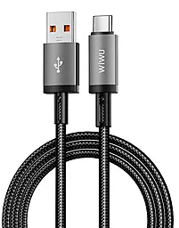 Кабель WIWU Titanlink USB-A - Type-C 15.5w 3.1а 1м cable Grey (Wi-C054 A-C)