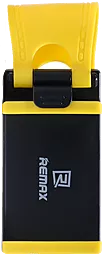 Автотримач Remax Steering Wheel Holder RM-C11 Black / Yellow