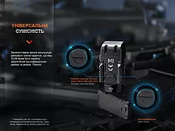 Фонарь к пистолету Fenix GL06-365 (1x16340, 1xCR123A) - миниатюра 7 Фонарь к пистолету Fenix GL06-365 (1x16340, 1xCR123A) - миниатюра 7