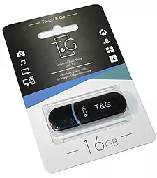 Флешка T&G 16GB 011 Classic Series USB 2.0(TG011-16GBBK) Black - фото Флешка T&G 16GB 011 Classic Series USB 2.0(TG011-16GBBK) Black