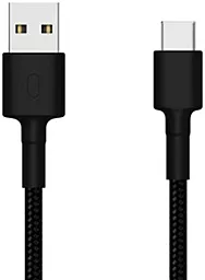 Кабель Xiaomi Braide Braide USB3.0 - Type-C 15w 3a 1м 5gbps cable Black (387945) - фото Кабель Xiaomi Braide Braide USB3.0 - Type-C 15w 3a 1м 5gbps cable Black (387945)