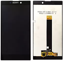 Дисплей Sony Xperia L2 (H3311, H3321, H4311, H4331) с тачскрином, оригинал, Black