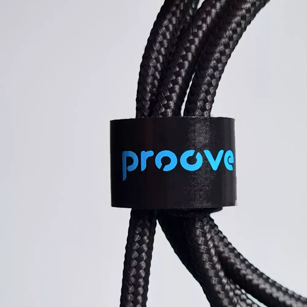 Кабель Proove Weft Weft USB-A - Lightning 12w 2.4a 1м cable Black (CCWF20001101) - фото 6