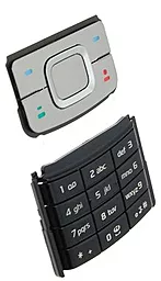Клавіатура Nokia 6500sl Silver