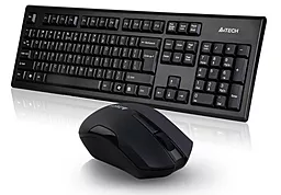 Комплект (клавіатура+мишка) A4Tech 3000 N (GK-85+G3-200N) Black