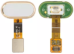 Шлейф Meizu M5S со сканером отпечатка пальца Gold