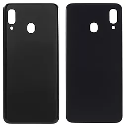 Задняя крышка корпуса Samsung Galaxy A20 2019 A205 Original Black - фото Задняя крышка корпуса Samsung Galaxy A20 2019 A205 Original Black