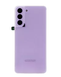 Задняя крышка корпуса Samsung Galaxy S21 FE 5G G990 со стеклом камеры Original Lavender