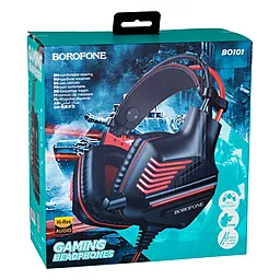 Навушники Borofone BO101 Racing Black/Red - мініатюра 5