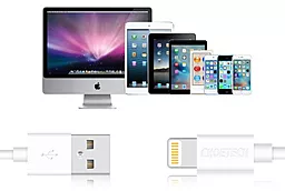 Кабель Choetech USB-A - Lightning 10.5w 1.8м cable White (IP0027WH) - мініатюра 6 Кабель Choetech USB-A - Lightning 10.5w 1.8м cable White (IP0027WH) - мініатюра 6