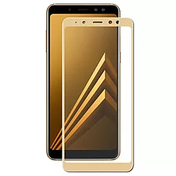 Защитное стекло 1TOUCH Full Glue для Samsung A9 (A920) 2018 (без упаковки) Gold