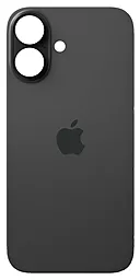 Задняя крышка корпуса Apple iPhone 16 (small hole) Black - фото Задняя крышка корпуса Apple iPhone 16 (small hole) Black