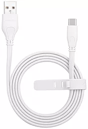 Кабель Momax Go Link USB-A - Type-C 12w 2.4a 1м cable White (DTA7W) - фото Кабель Momax Go Link USB-A - Type-C 12w 2.4a 1м cable White (DTA7W)