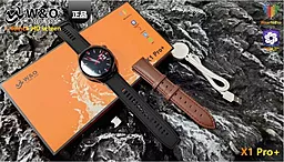 Смарт-часы W&O X1 Pro Plus Black - миниатюра 4