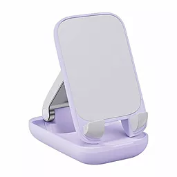 Настольный держатель Baseus Seashell Series Folding Phone Stand Nebula Purple B10551500511-00 - фото Настольный держатель Baseus Seashell Series Folding Phone Stand Nebula Purple B10551500511-00