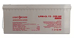 Акумуляторна батарея Logicpower 12V 200 Ah (LPM-GL 12 - 200 AH) GEL